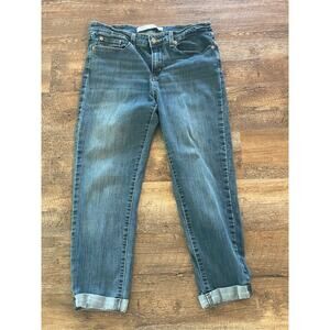 Levi's Boyfriend fit mid-rise capri jean 12